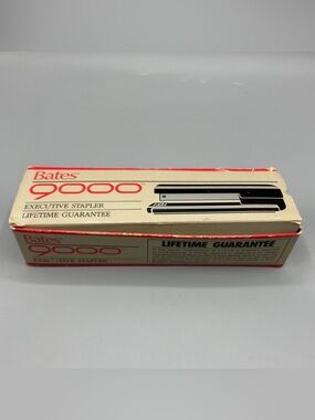 Bates 9000 Executive Stapler Black  9000BK